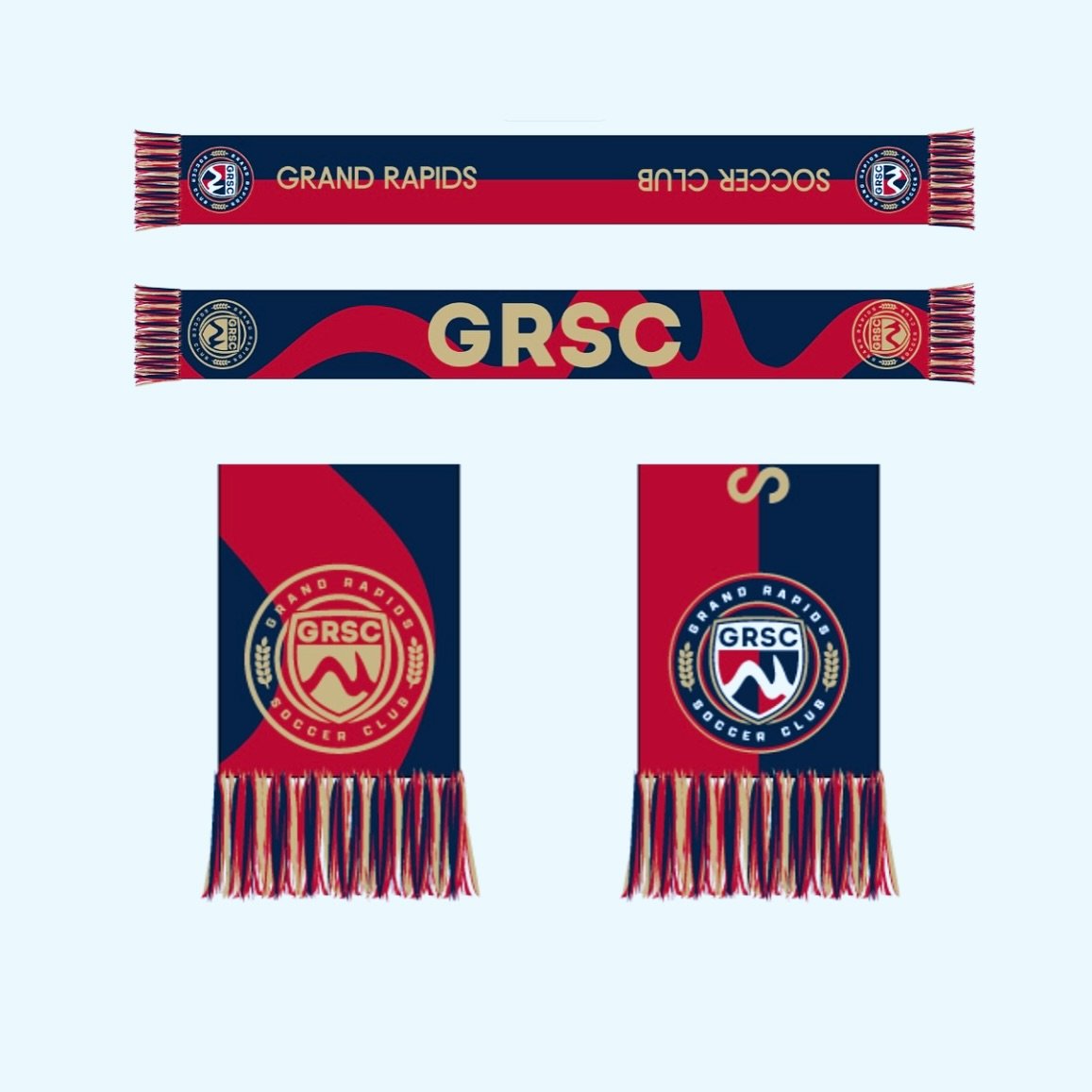 GrandRapidsSC's tweet photo. 🧣ELEVATE YOUR MATCHDAY SWAG 😎

Our 20% off scarf pre-orders are now LIVE at https://t.co/e1gGF93Rfg

Don't miss out - secure yours before the sale ends! #SoccerFashion #FanGear #PreOrderNow https://t.co/wCoIVALd8Z