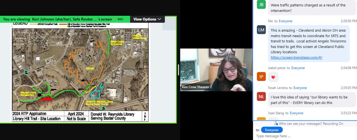 LauraMcShaneCLE's tweet image. @NoahLenstra you planted the SEEDS @SafeRoutesNow #libraries #transittotrails @GCRTA