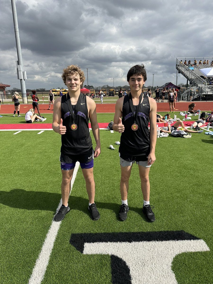 MHS Track & Field (@mhsbearstrack) on Twitter photo Congrats to Jack Horton on his 🥇 place finish and Wes Campbell on his 🥉 place finish in the pole vault!! #BuildingChampions <a href="/coachlaplante/">Brad LaPlante 🐻 🦁</a> <a href="/coachcooper_mhs/">Coach Grant Cooper</a> <a href="/mhs_bears/">Montgomery High School</a> Congrats to Jack Horton on his 🥇 place finish and Wes Campbell on his 🥉 place finish in the pole vault!! #BuildingChampions <a href="/coachlaplante/">Brad LaPlante 🐻 🦁</a> <a href="/coachcooper_mhs/">Coach Grant Cooper</a> <a href="/mhs_bears/">Montgomery High School</a>