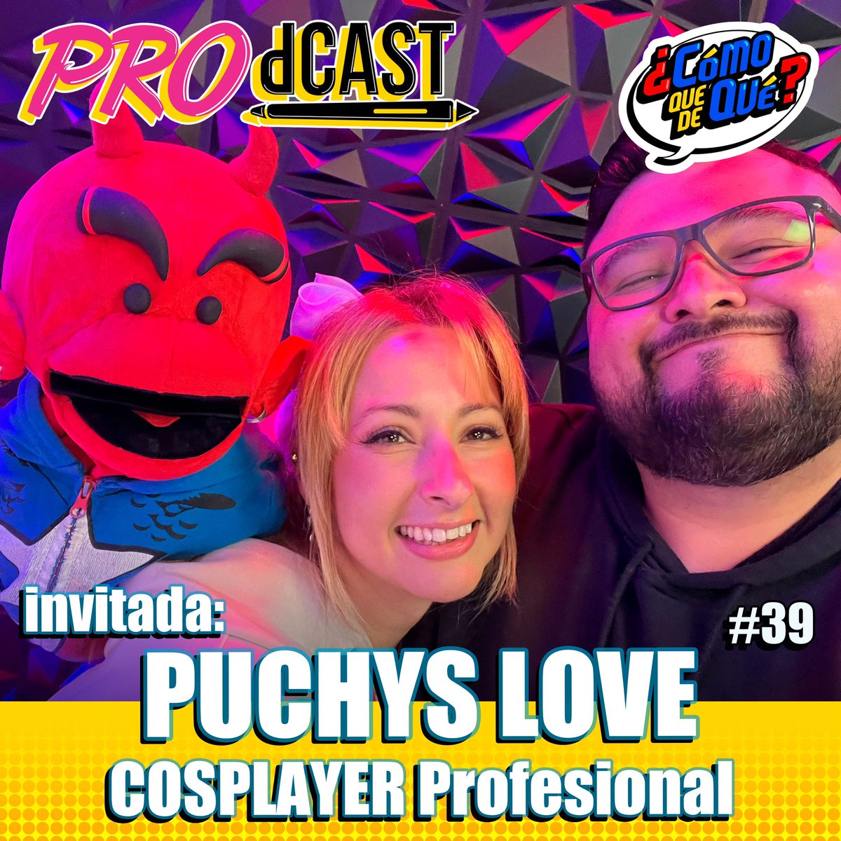 En el nuevo episodio del #PROdcast hablamos con la guapa #cosplayer @puchyslove de todo un poco 😎👉🏻 youtu.be/6DUuotS-CaY?si…
