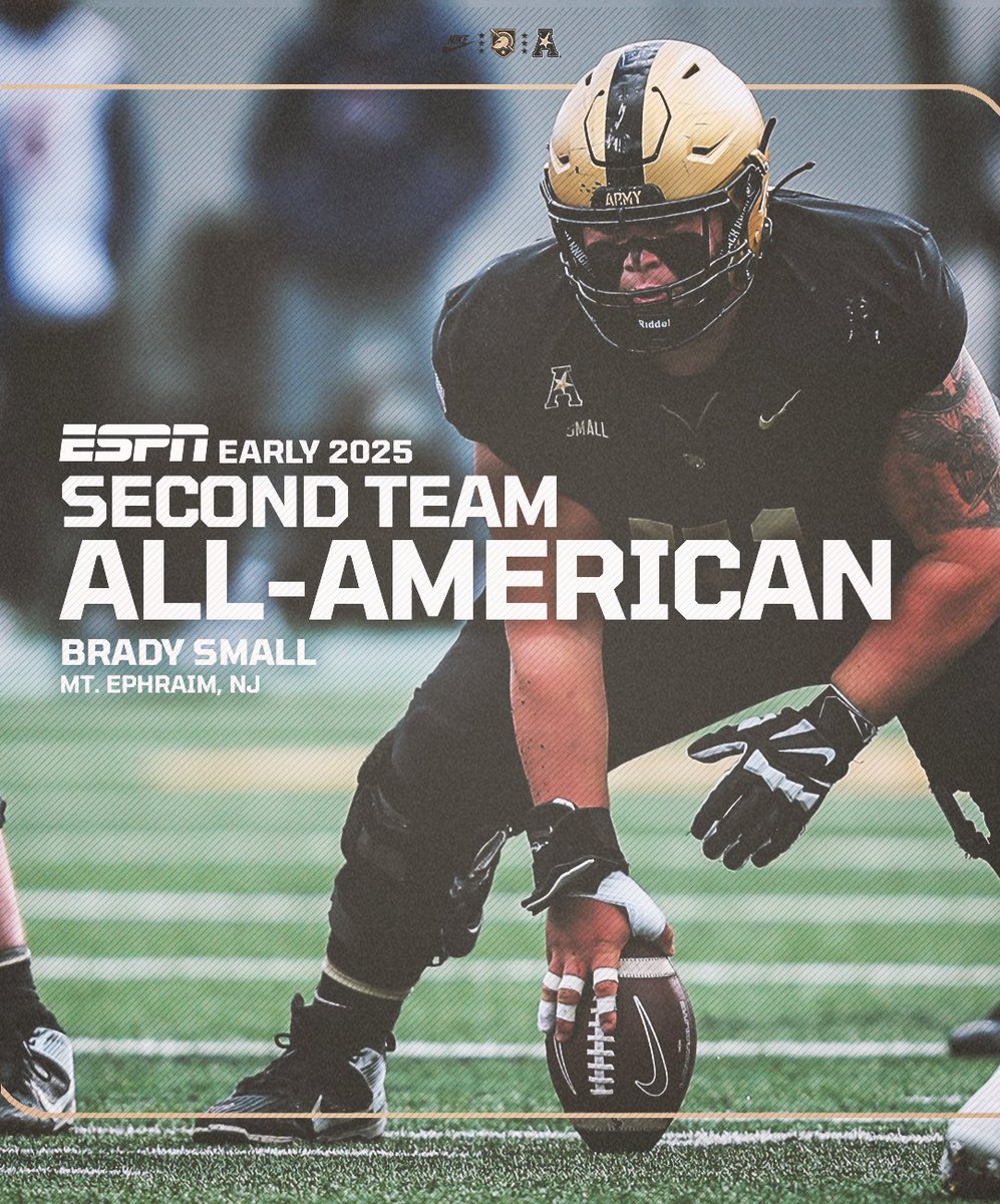 Center Brady Small among top players heading into 2025 according to ESPN🫡

→ espn.com/college-footba…
