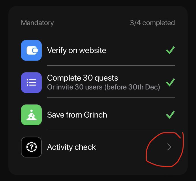 InvestBTC22's tweet photo. 🐾 ACTIVITY CHECK IN #PAWS!

✨ “Activity Check” has been added. Click where I showed and confirm that you are not a robot.

✅ This task is mandatory to receive the $PAWS airdrop. https://t.co/NW0NTlC81y