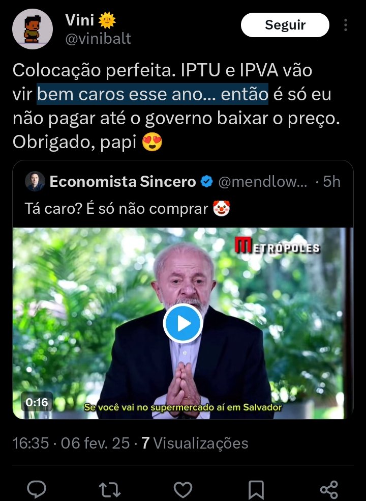 LipeLeonino's tweet photo. Um país, onde seus habitantes, não sabem que: 
IPTU - é imposto municipal 
IPVA - é imposto estadual
Prefeitos e Governadores de direita vão amar vocês inadimplentes. 
Cambada de bocô! https://t.co/nz0dFORTJD