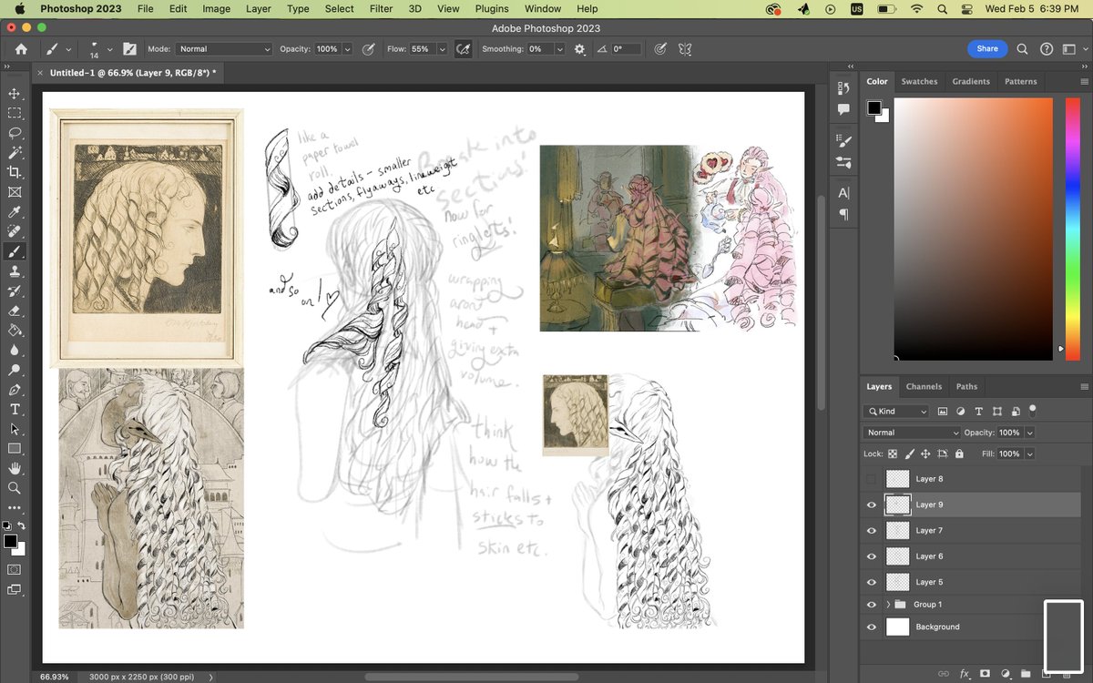 this got way more attention than i was expecting, i'm really grateful! 🙇‍♀️ if it's even more helpful, this is my layer breakdown. 