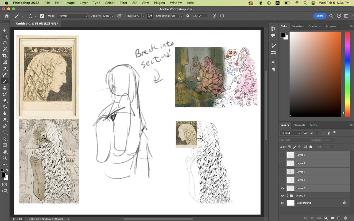 this got way more attention than i was expecting, i'm really grateful! 🙇‍♀️ if it's even more helpful, this is my layer breakdown. 
