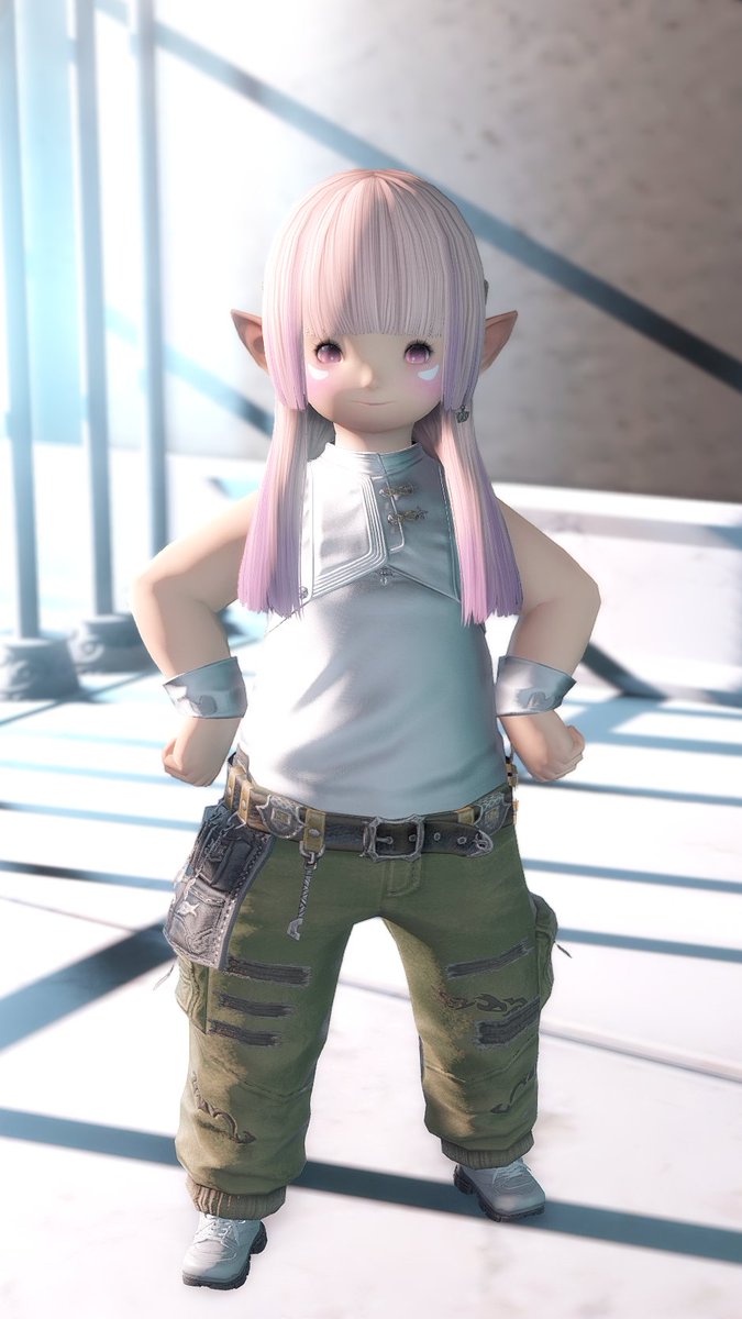 mirumiru786lvly's tweet photo. おはよ~
今日はモンクのミラプリを紹介✨
ずっと作ってみたかったメタリックな衣装!かっこいいし、かわいいしで最強!頭装備(ディアドコス)が髪留めみたいに見えるのもポイントです♡
今日も頑張っていこうね!ふぁいてぃん✊
#Mol_STUDIO
#おはララ #FF14 #FFXIV #GPOSERS #ララフェル #lalafell https://t.co/gTVis7DyNv