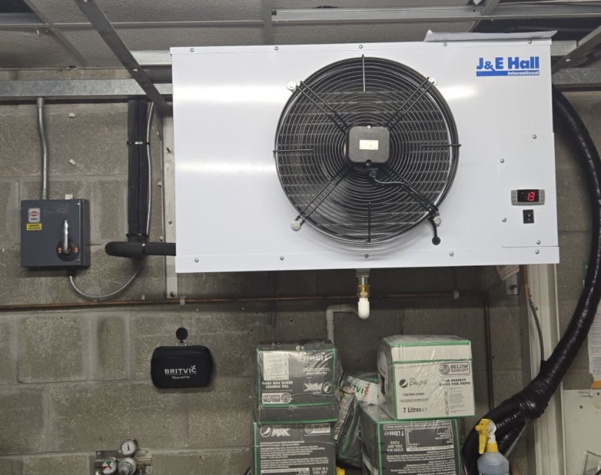 luke cooper (@lukecooper10) on Twitter photo New J & E Hall cellar cooler system installed as a matter of urgency for <a href="/BarryTownUnited/">Barry Town United</a> ready for a weekend of sport 🍺 get in touch for any Air conditioning, ventilation and refrigeration works! 👍🏼 New J & E Hall cellar cooler system installed as a matter of urgency for <a href="/BarryTownUnited/">Barry Town United</a> ready for a weekend of sport 🍺 get in touch for any Air conditioning, ventilation and refrigeration works! 👍🏼