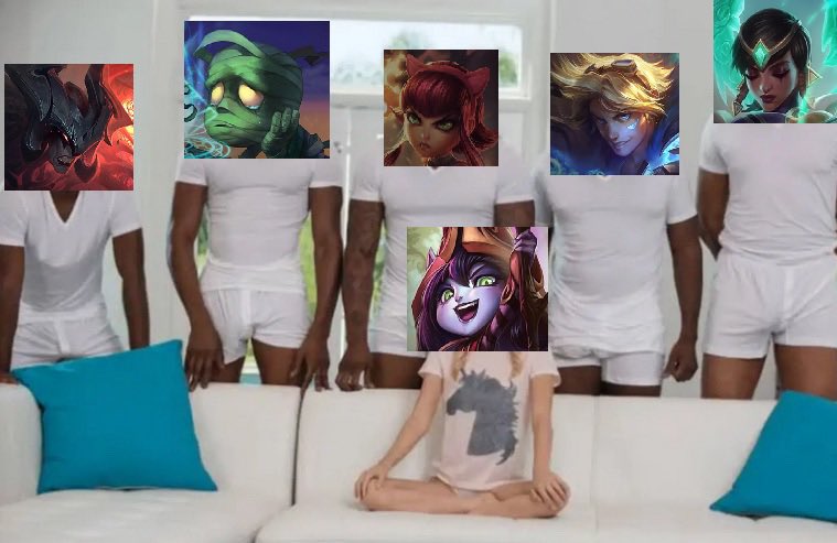 When your support goes to get vision solo