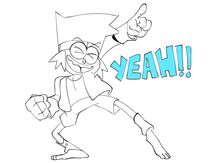 Animation Sainesation (comms pinned) AT MOMOCON tweet media
