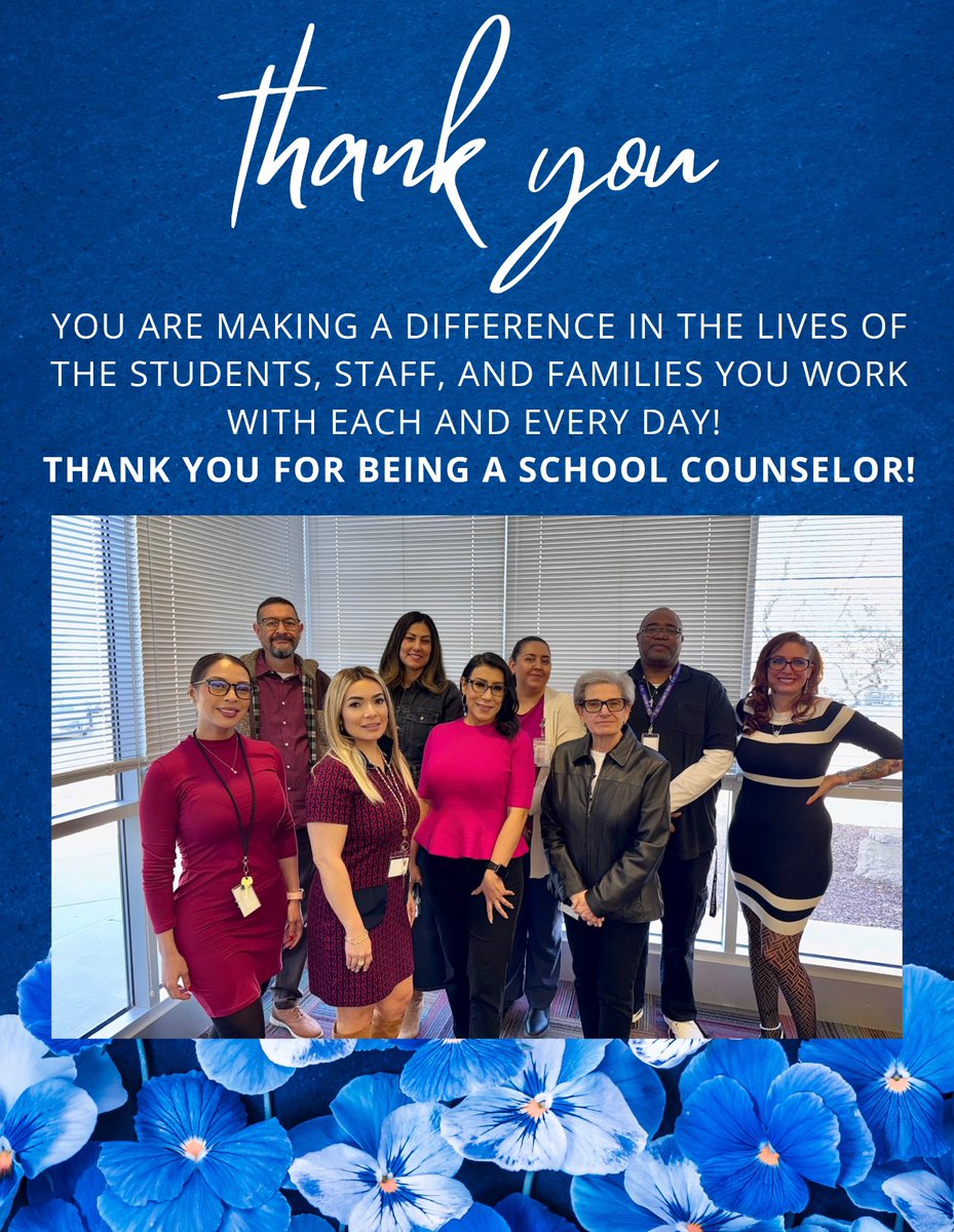 Happy School Counselor Appreciation Week to the best team ever!