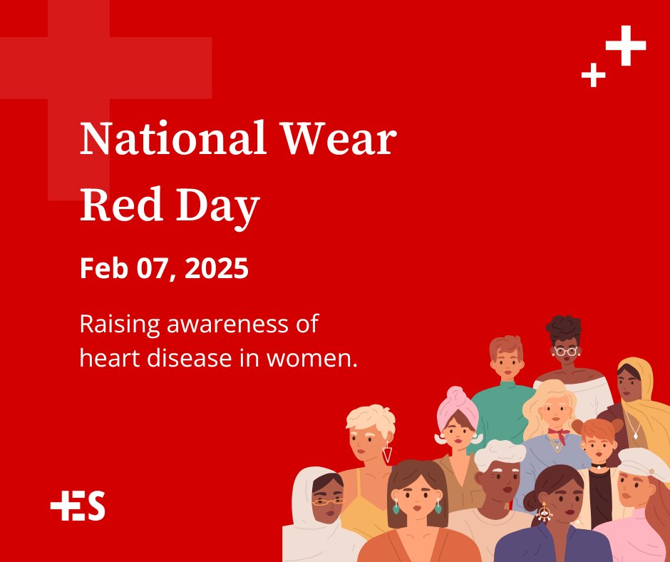 Join us in taking part in National Wear Red Day® to raise awareness about heart disease in women.
As healthcare leaders, we play an important role in educating communities about preventing cardiovascular disease.❤️
Learn more here: goredforwomen.org
#WearRedDay #HeartHealth