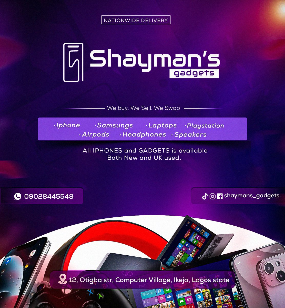 zumarhh's tweet image. &quot;From learning to growing, the journey continues! 🚀 Thrilled to share the magic we created with Shayman Gadget’s epic rebrand. 
New logo, new vibes, same innovation. 

Stay tuned for the full reveal—it’s about to get *trendy*! ✨ #Rebrand #DesignMagic #ShaymanGadget&quot;