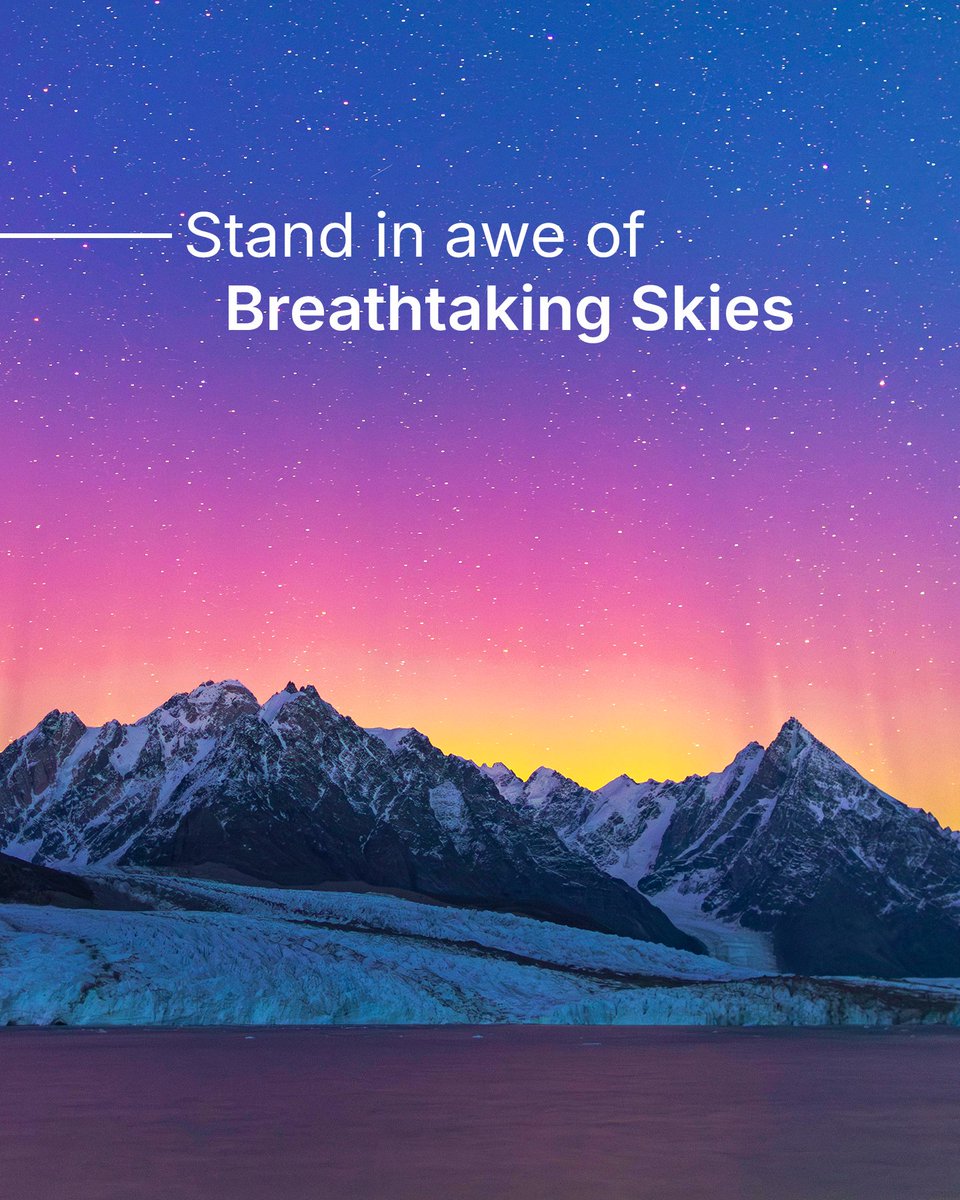 Chase the magic of the Northern Lights across stunning Arctic landscapes! Our expeditions explore multiple locations to give you the best chance of witnessing this natural wonder.

Book now and save up to 25%*: bit.ly/40RtcxQ

#NorthernLights #Arctic #Travel