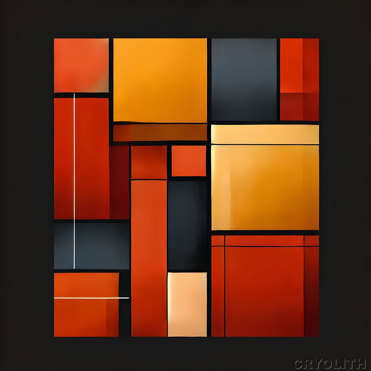 cryolith7454's tweet photo. Sunrise Flow - a harmonious blend of warmth and balance. From our Kaleidoscope of Form collection, this piece channels the golden hues of dawn, inviting reflection and serenity. π
Experience the flow: https://t.co/60px4BYeXC #KaleidoscopeOfForm #SunriseFlow #AbstractArt https://t.co/X0NipUZrCy