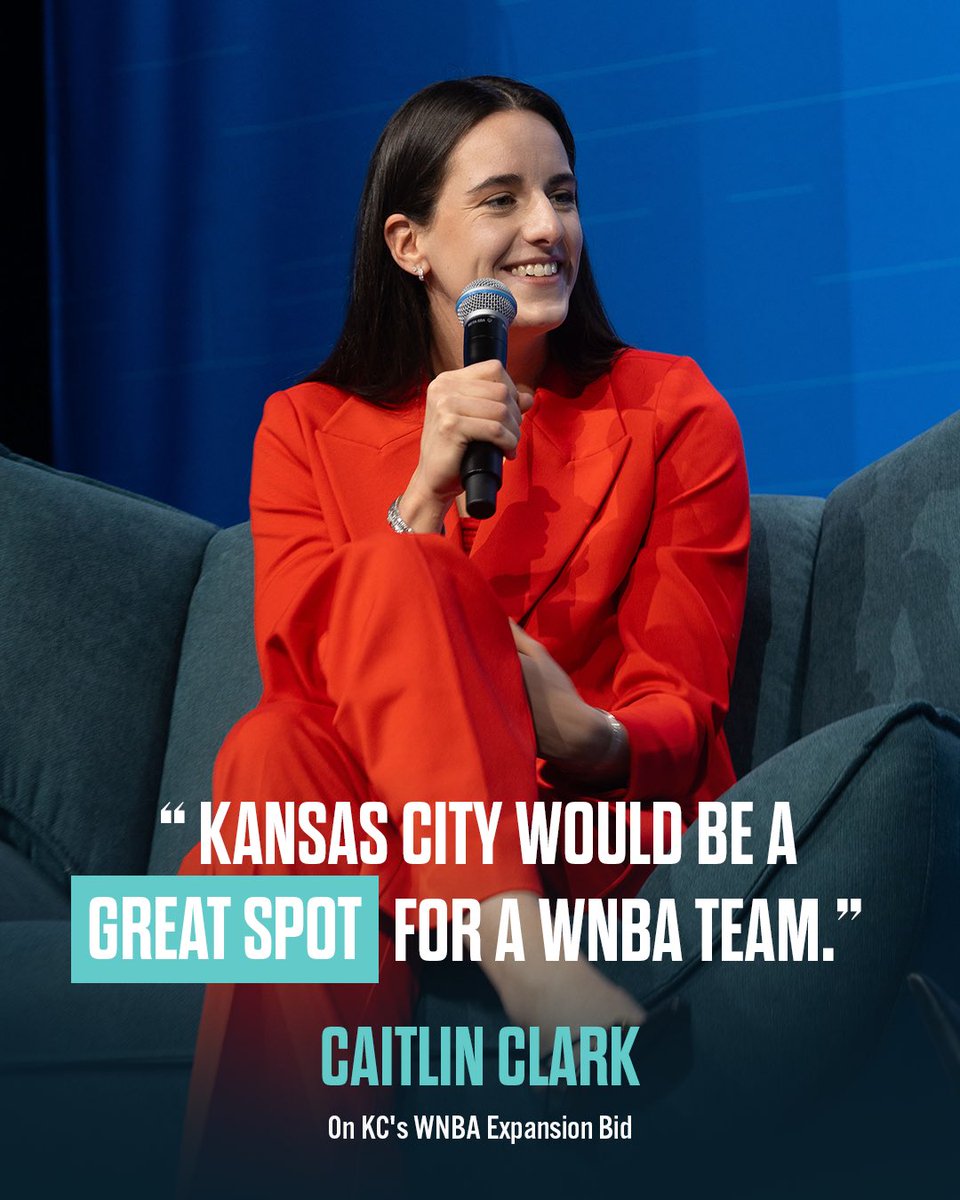 thekccurrent's tweet photo. We agree, @CaitlinClark22! 👏 https://t.co/UX2uktyOhj