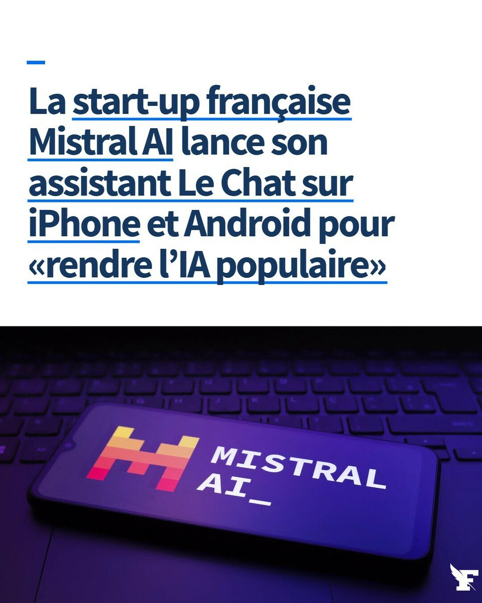 Le_Figaro's tweet photo. L’application Le Chat sera disponible sur iOS et Android dès ce jeudi.
→ https://t.co/DrW7qkUrHa https://t.co/aH0o8DlWao