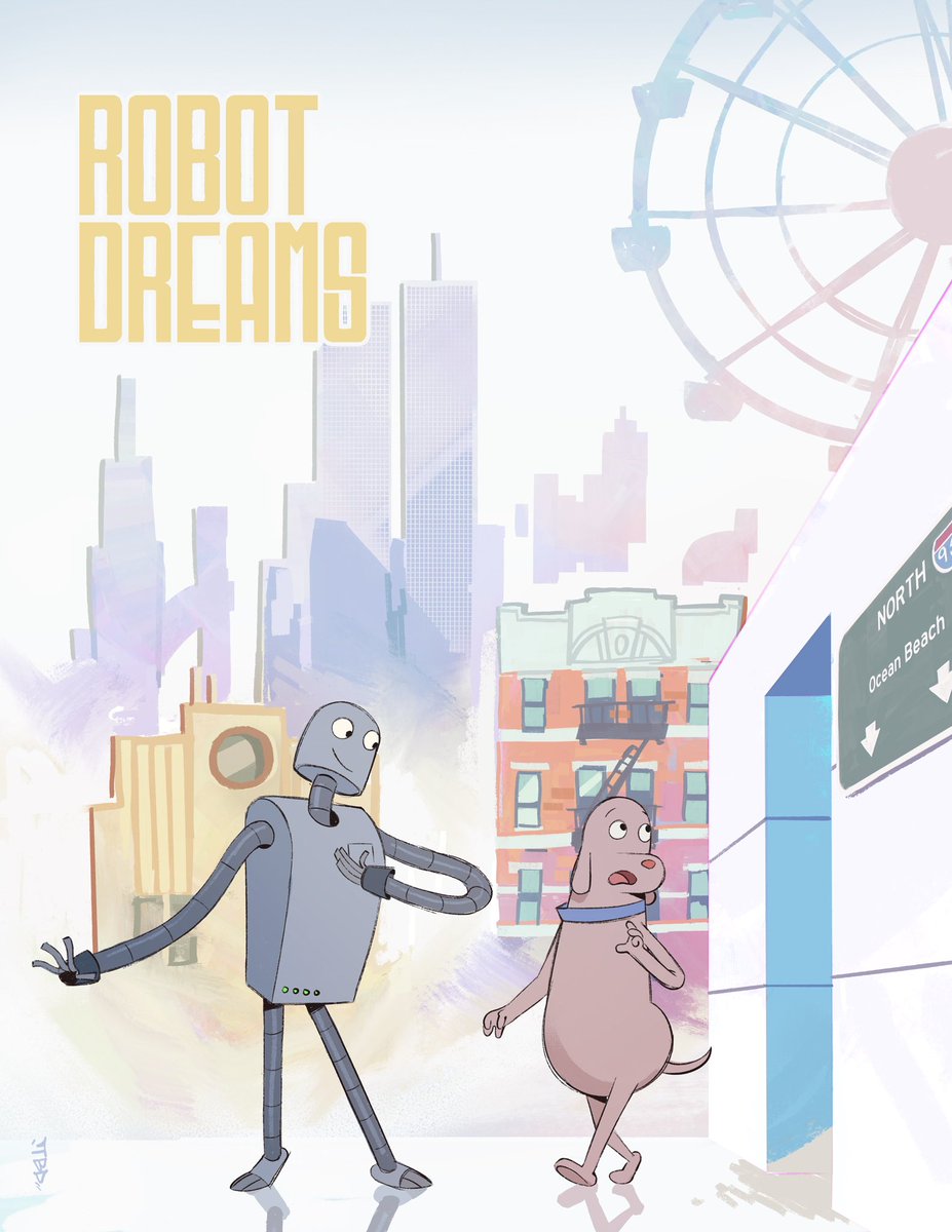 Robot Land 🤖🐶

Made myself a poster to print combining two of my favorite films (Robot Dreams and La La Land) 

#robotdreams