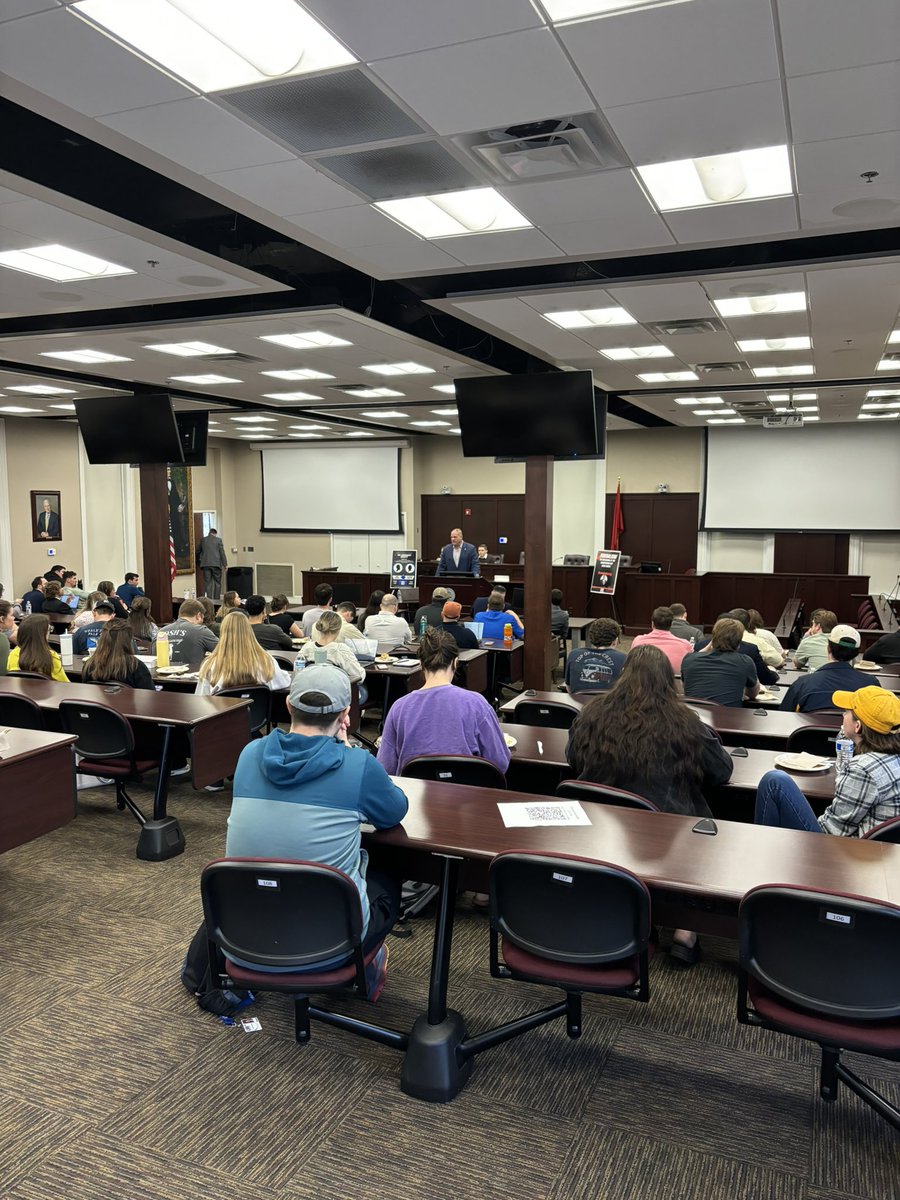 Glenn Jacobs (@glennjacobstn) on Twitter photo I had the pleasure of addressing the <a href="/LMUtweets/">Lincoln Memorial University</a> Federalist Society today! Federalist Society lawyers and judges are often the last bulwark stopping governance overreach. With young leaders like these, the future of our Republic is bright! I had the pleasure of addressing the <a href="/LMUtweets/">Lincoln Memorial University</a> Federalist Society today! Federalist Society lawyers and judges are often the last bulwark stopping governance overreach. With young leaders like these, the future of our Republic is bright!