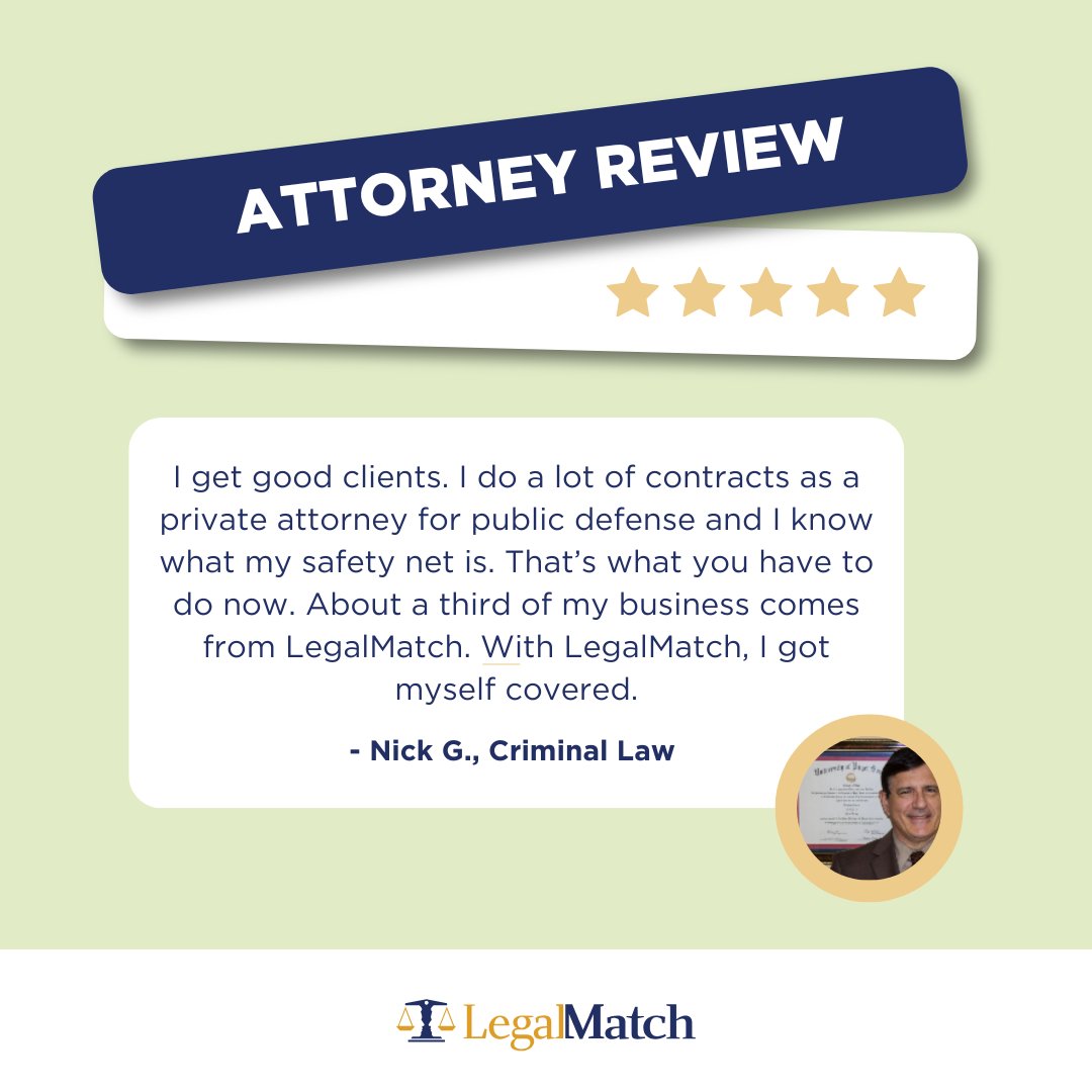 One satisfied attorney shared how LegalMatch transformed their practice: ow.ly/iS7Q50USXw6