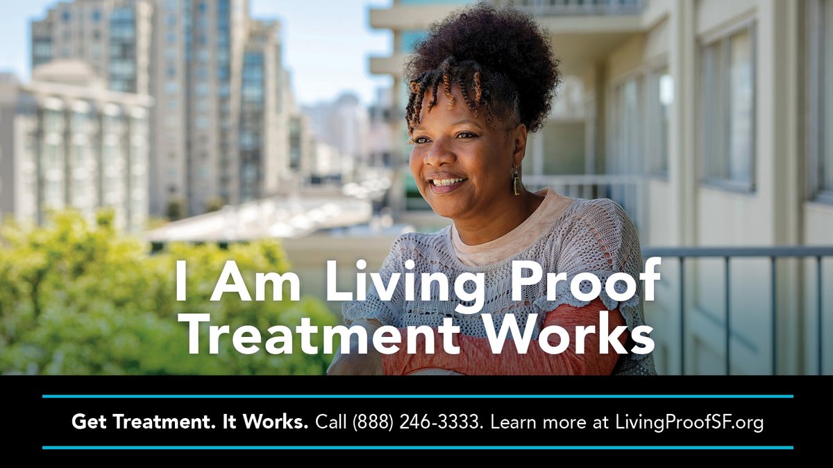 SF_DPH's tweet photo. “I thought recovery was impossible, but then buprenorphine changed my life.” 
@SF_DPH is sharing real stories of recovery from those that have been there. For support, call 888-246-3333 or visit https://t.co/Lk6GVyykET. 

#LivingProofSF #RecoveryisPossible https://t.co/Q7VaXZXBtV