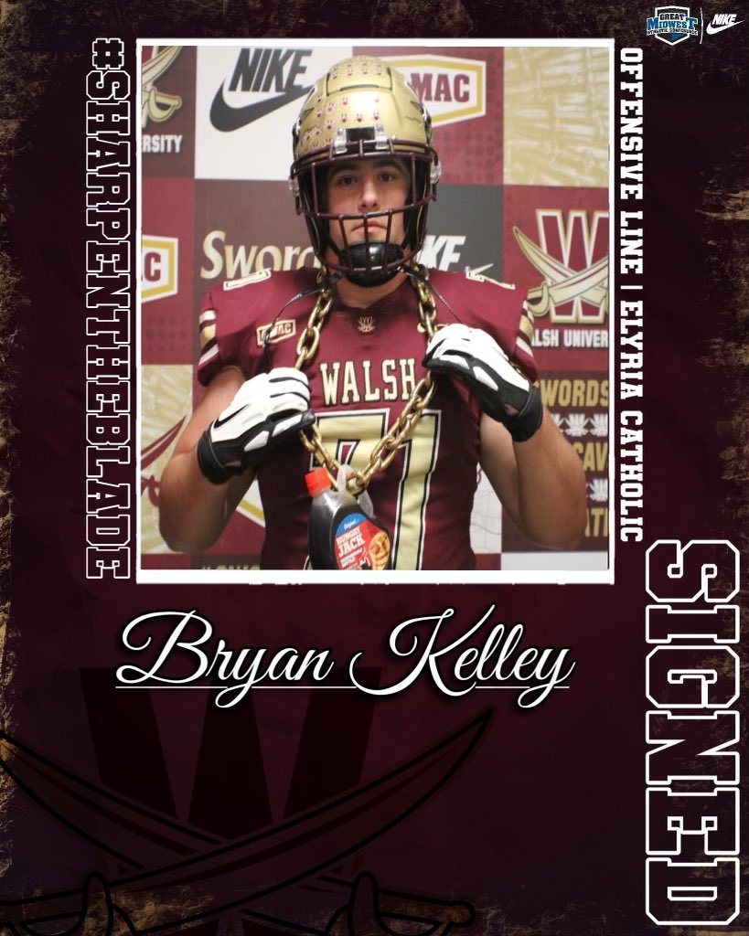 Walsh Football (@walshufootball) on Twitter photo Welcome to Canton, <a href="/BryanKelley71/">Bryan Kelley</a> !
🏠 Amherst, OH
🏫 Elyria Catholic High School
🏈 Offensive Line
#ChaseTheLion ⚔️ Welcome to Canton, <a href="/BryanKelley71/">Bryan Kelley</a> !
🏠 Amherst, OH
🏫 Elyria Catholic High School
🏈 Offensive Line
#ChaseTheLion ⚔️