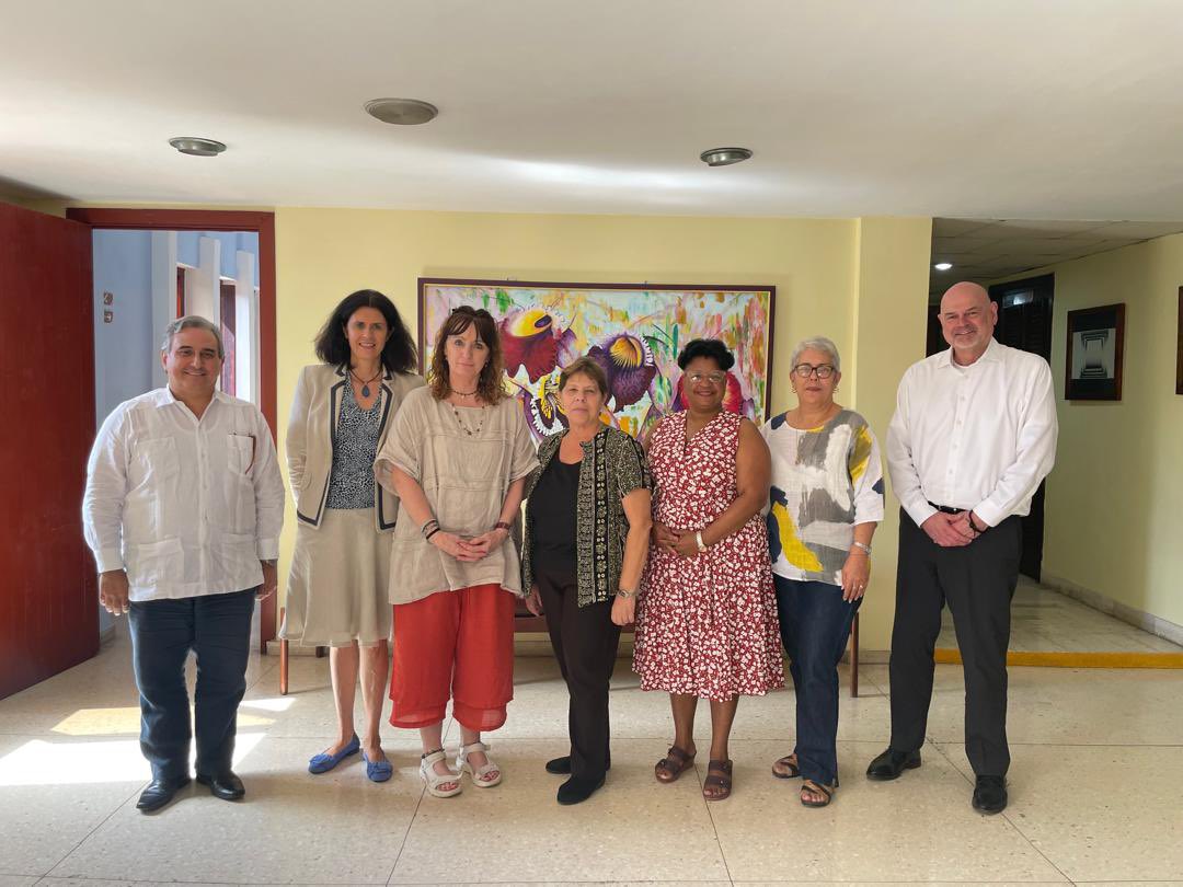 El Ministerio de Ciencia, Tecnología y Medio Ambiente, ha facilitado el intercambio entre el Centro de Medio Ambiente y Ciencias de la Pesca y la Acuicultura del Gobierno Británico (CEFAS) y la Agencia de Medio Ambiente  de #Cuba acerca de desafíos #climáticos compartidos