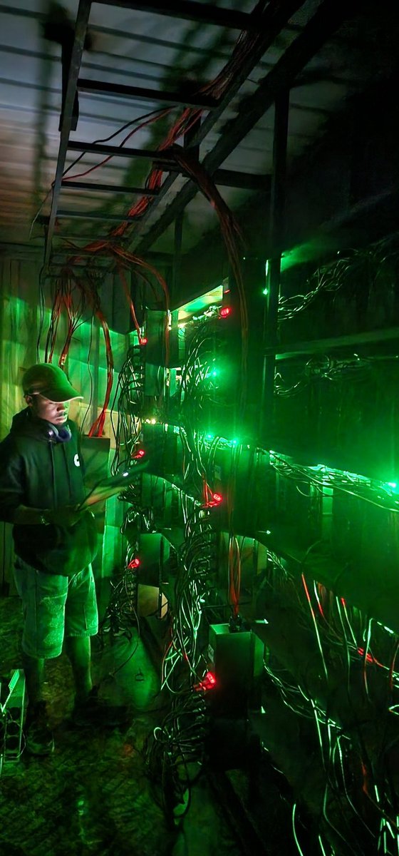 Meet "Hassan"  <a href="/HashWith_Kadio/">Bitcoin ASICs Engineer ₿⛏️</a> our site engineer he deployed over  1.5mw, and counting. he was once a home miner like we did, invested all his saving on asics but went bankrupt after asics hardware went dead. proud to have him on our team @trojanmining.  <a href="/GAMA_alliance/">GAMA - Green Africa Mining Alliance</a>