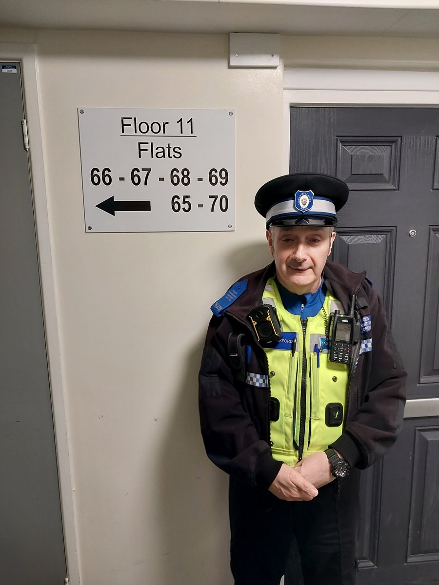 Officers out patrolling Shelley Tower and Browning Tower no issues present at times of patrols  #KeepingOurCommunitySafe