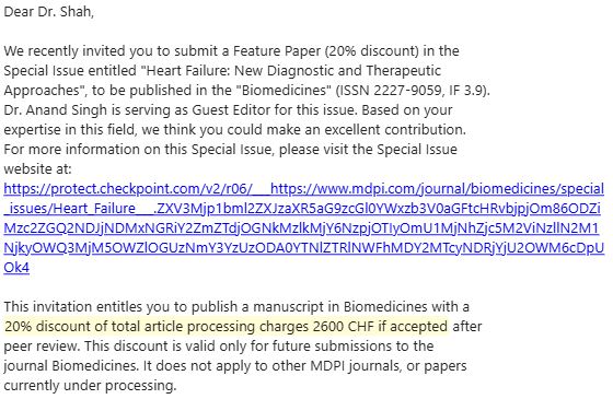 GPIMcourse's tweet image. An important reminder for those seeking to publish in the medical literature
You must NOT pay such predatory journals exorbitant fees to publish
In fact, you should not pay ANY journal to publish!
If your institution can pay an Open Access fee, fine, but NOT you personally