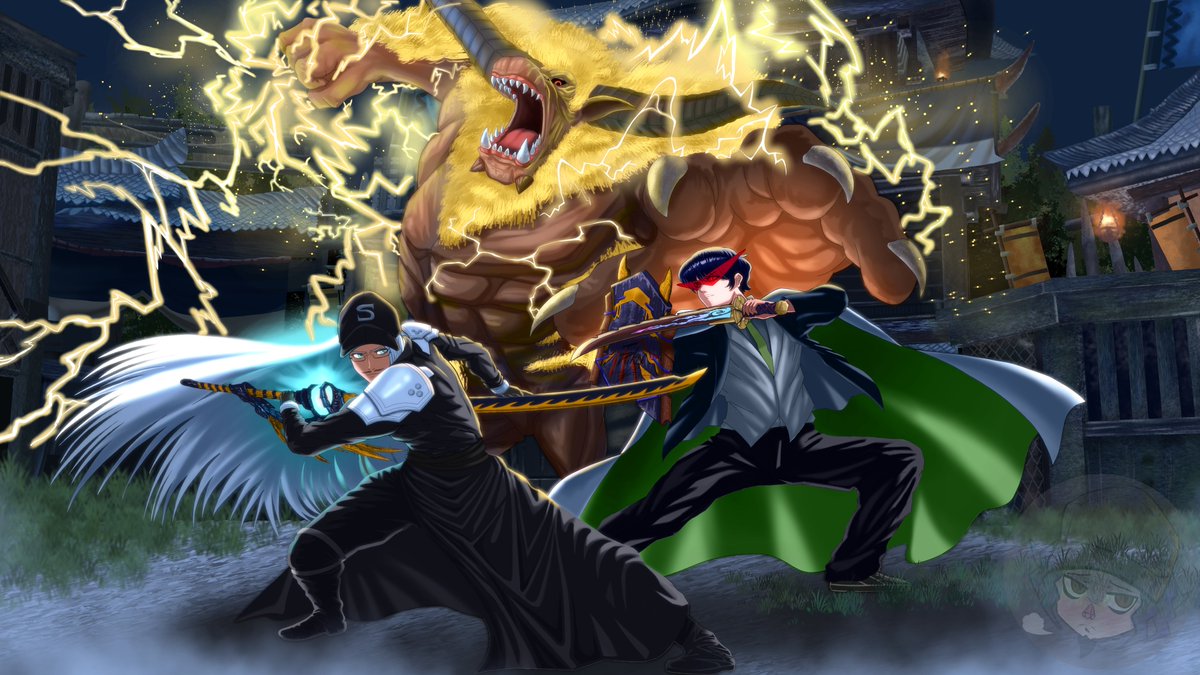 KurisupiPatata's tweet image. An illustration request by @MrSatanSanVT. Thanks for the opportunity!