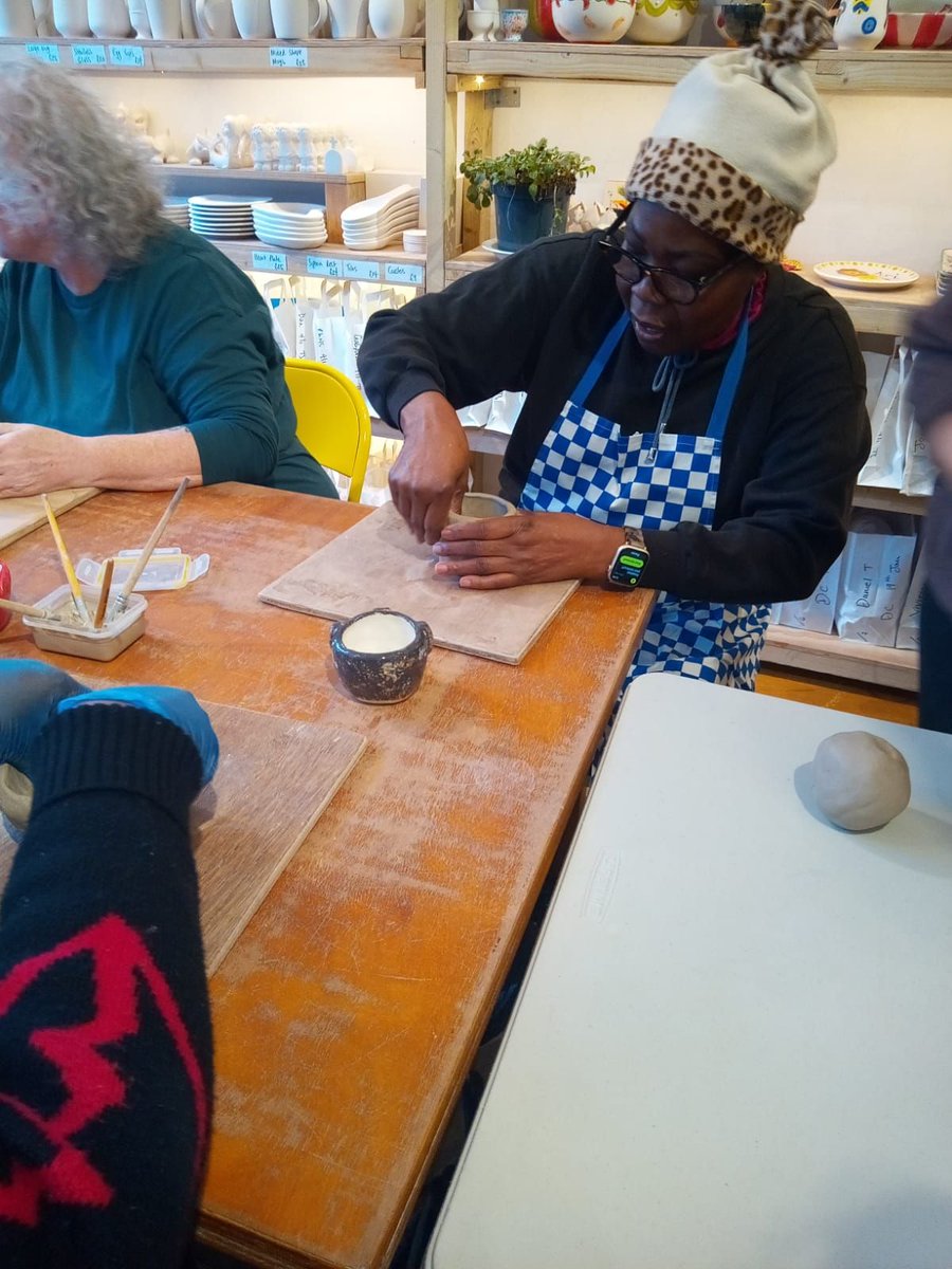 Thank you so much to <a href="/claytimecic/">Claytime Pottery</a> on Blackstock Road for having our Women's Group today, such a great way to spend the afternoon and we cant wait to see them once they're dried!🙏