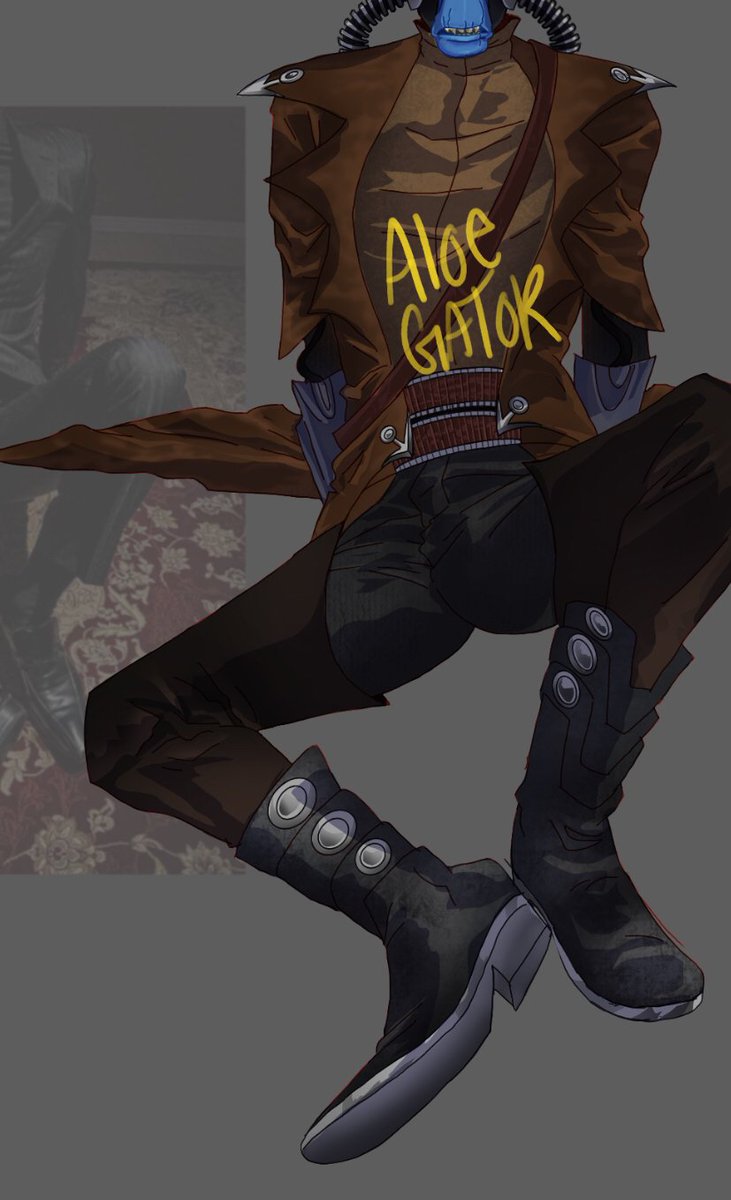 Aloegader's tweet photo. WIP sketch and details, jumping on this slutty leg spread trend lmao 🤣 

#cad #bane #cadbane #CloneWars #clonewarsfanart #StarWarsfanart #starwars #swtcw #swtw #bountyhunter #artmeme https://t.co/eDR9SrnwXx