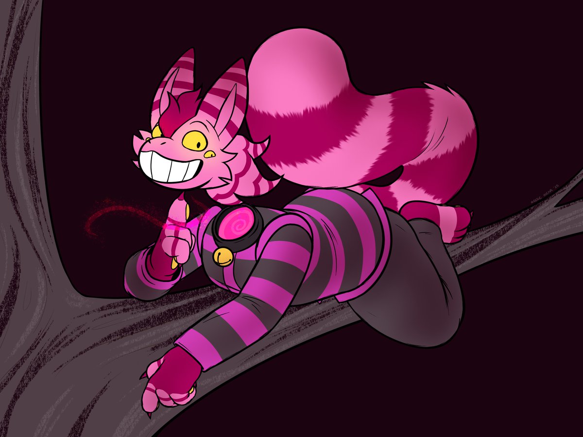 You could go this way, or that way... 
Or you could go my way!
We'll have so much fun, you just might lose your head!

Birthday gift for <a href="/gloedik/">glo THEY/THEM</a>  !!