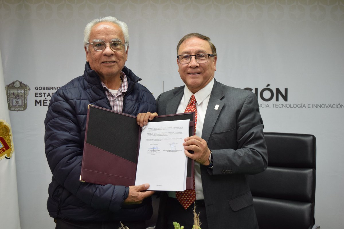 COBAEMex's tweet photo. Fortaleciendo nuestro compromiso con las y los servidores públicos. ✍���

Autoridades del #COBAEM y la #ATAYA firmaron el Convenio de Sueldo y Prestaciones para el personal académico y administrativo 🏫 .
Un paso más hacia la excelencia educativa y el bienestar.

#SomosCOBAEM https://t.co/Pkr9467Ig8