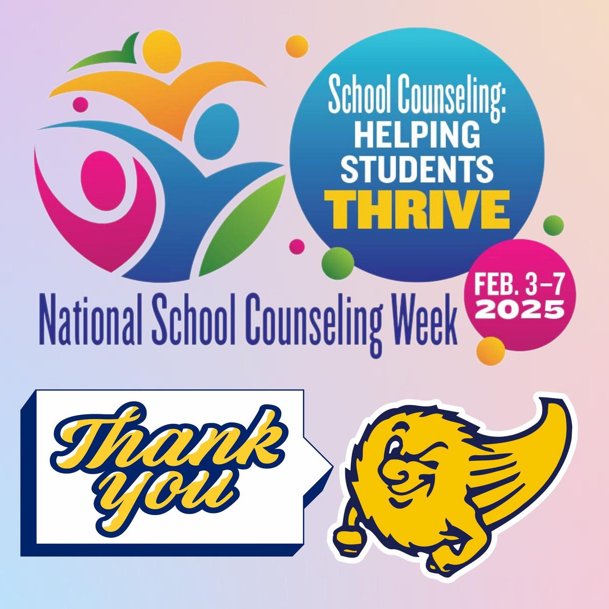 We love our school counselors! #ProudToBeAComet 💫
