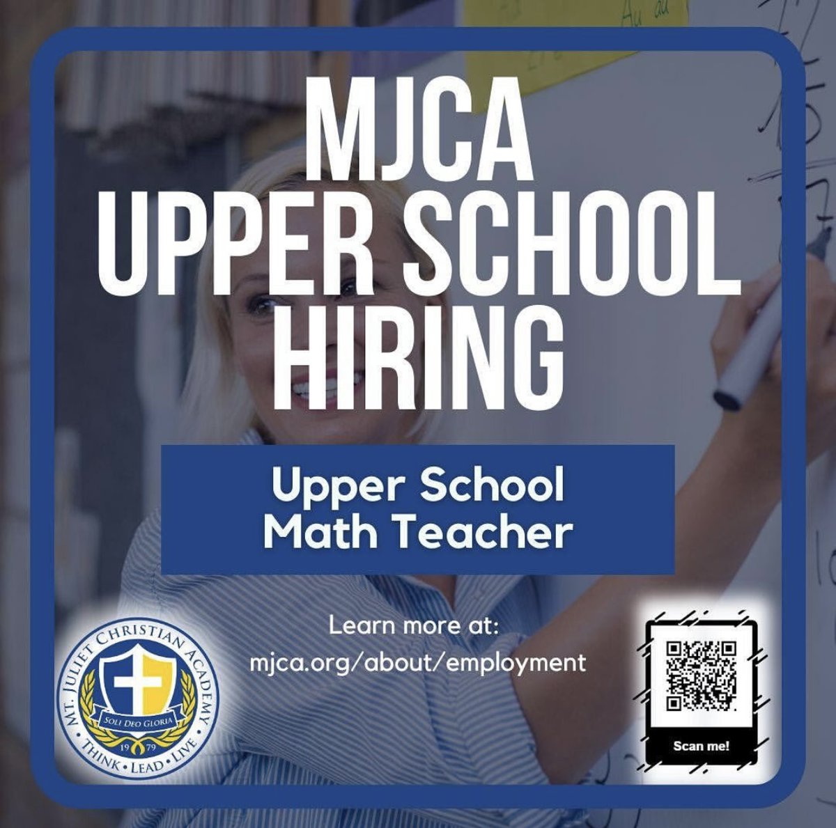 mjcasaints's tweet image. ⭐️ Our team is growing! If you or anyone you know may be interested, please visit our website to apply mjca.org ⭐️ 
#MJCA #MJCASaints #MJCAupper #highschoolenglish #highschoolmath