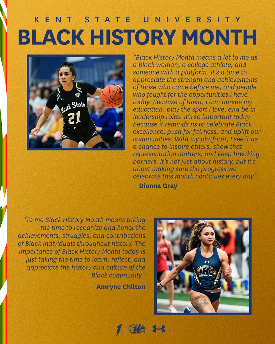 As Black History Month continues, take a closer look at what it means to some of our student-athletes!

 #GoFlashes⚡️#BHM