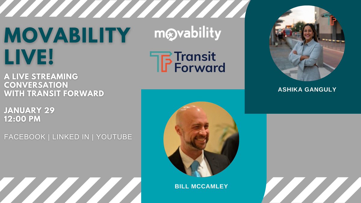 Movability (@movability) on Twitter photo ICYMI: you can view the recording of a great conversation Movability had with <a href="/Transit_Forward/">Transit Forward</a>'s Ashika Ganguly and Bill McCamley here: loom.ly/2BWYNz8 ICYMI: you can view the recording of a great conversation Movability had with <a href="/Transit_Forward/">Transit Forward</a>'s Ashika Ganguly and Bill McCamley here: loom.ly/2BWYNz8