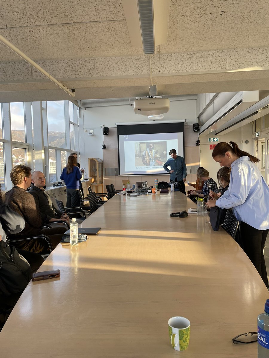 Powerful presentation by Hans Lucht at today’s BSAS seminar, on ethnographic poetry arranged in the words of his companions and interlocutors in Ghana. #poetry #migration