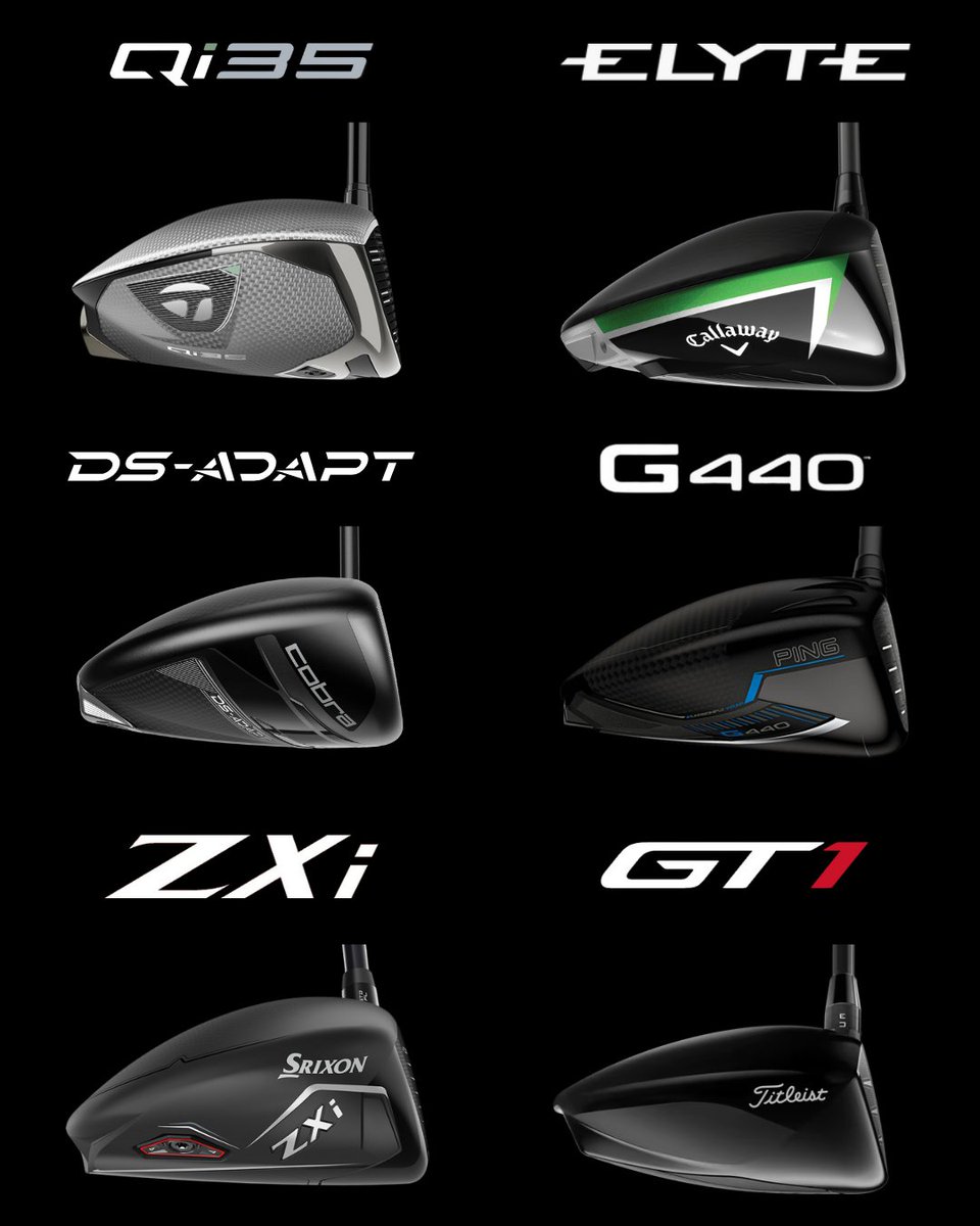 clubchampmedia's tweet photo. (Post 1/2) Take a look at the new drivers released this year! If the Driver Bracket began today, which of these clubs are you picking to win?
#ClubChampion #BetterFitLowerScores #ClubFitting #ClubFitters #NewDrivers #2025DriversGrid https://t.co/kmbmbPXw5Z