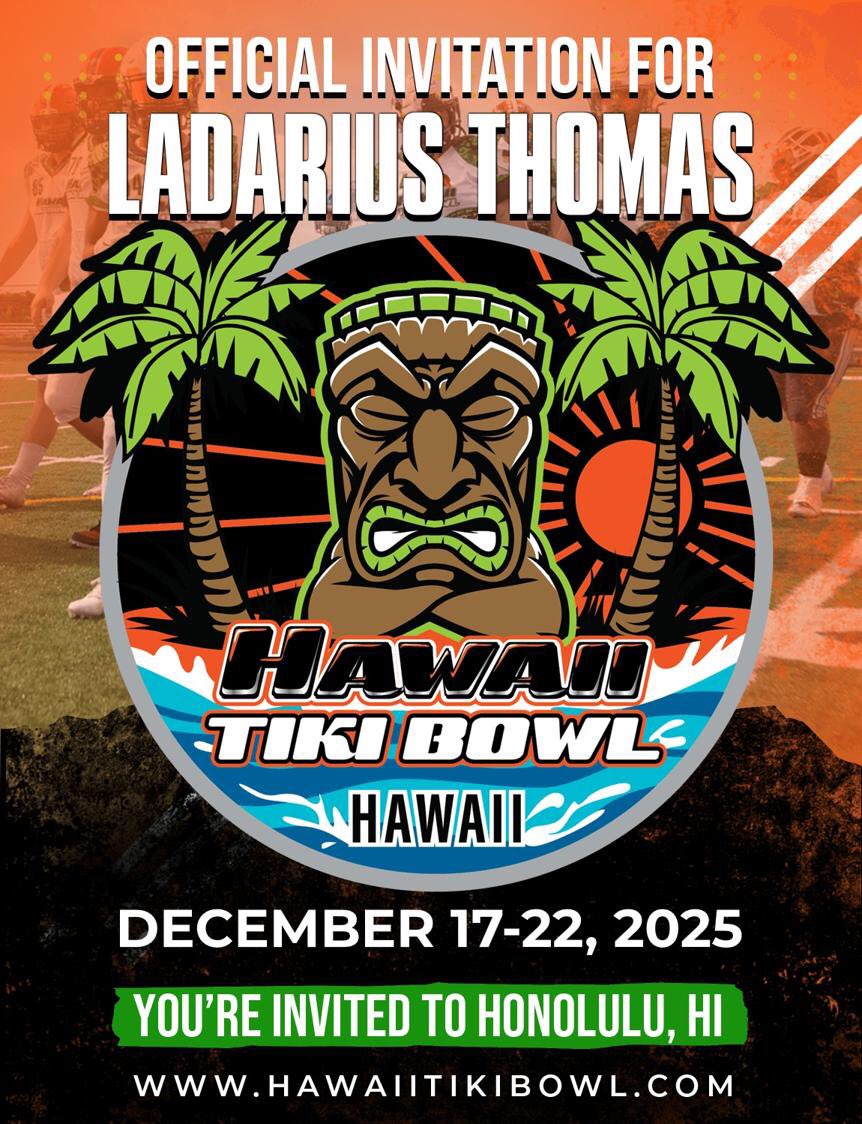 Blessed to receive an invite from <a href="/FillippSAU/">Vince Fillipp</a> to the <a href="/HawaiiTikiBowl/">Hawaii Tiki Bowl</a>