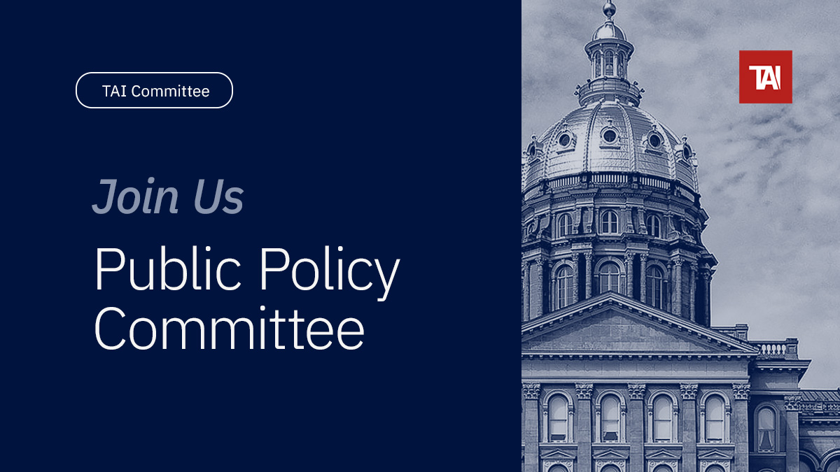 TechnologyIowa's tweet image. Join TAI’s Public Policy Committee to shape Iowa’s tech policy, drive key legislation, and raise awareness of critical issues in the 2025 legislative session.

📅 Next Meeting: Monday, February 17

Get Involved: technologyiowa.org/event/public-p… 

#UniteIowaTech #IowaTechPolicy