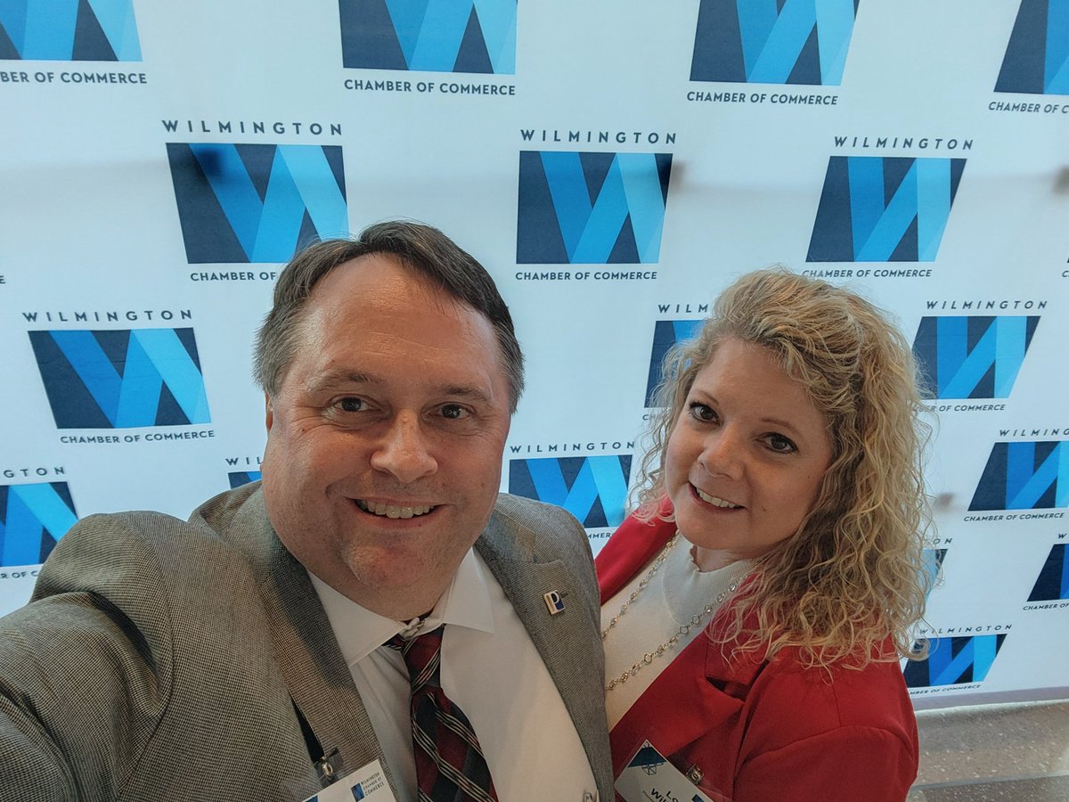 Lori &amp; I are representing <a href="/PioneerNC/">Pioneer Strategies</a> &amp; <a href="/PioneerAdSpecs/">Pioneer Specialties</a> at the <a href="/ILMchamber/">Wilmington Chamber</a> Annual Meeting.