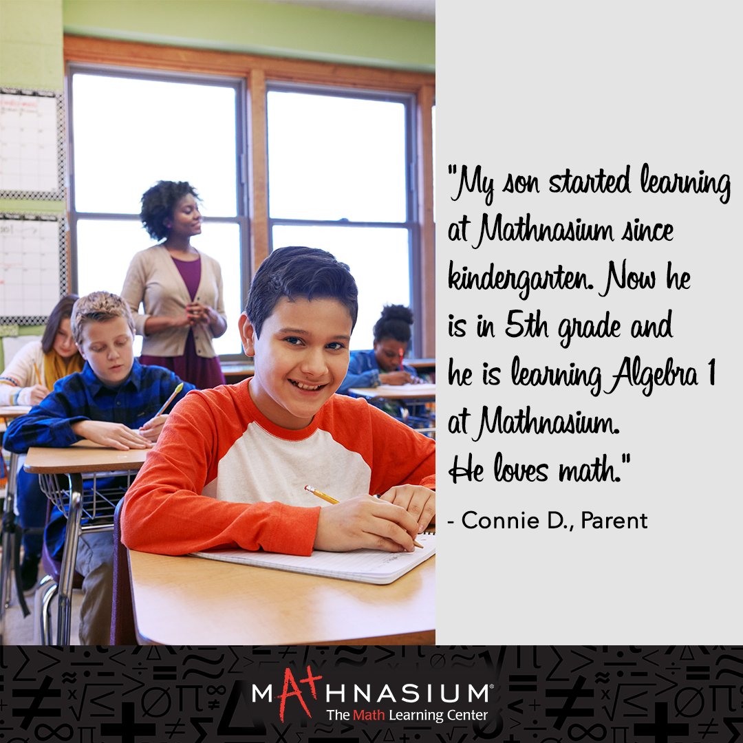 MathnasiumDoral's tweet image. Great math skills start with great support! 💪 See why parents trust Mathnasium of Doral for their child’s success. 🔢 mathnasium.com/math-centers/d… #Mathnasium #MathTutor #MathSupport