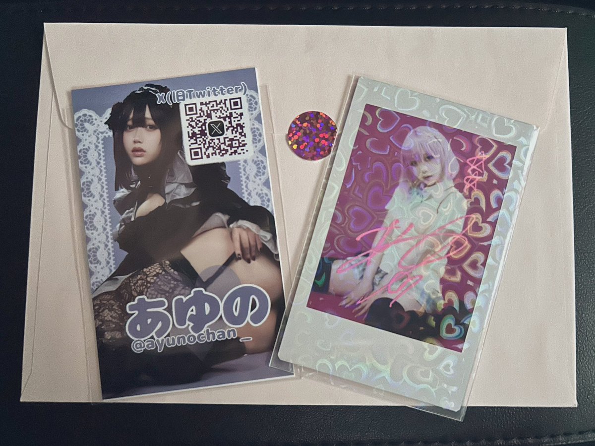 uraura0603's tweet photo. 届いた！めっちゃよき
雫たんのチェキ再販しないかなぁ
#あゆのちゃんあのね https://t.co/oIBc9H2yEZ