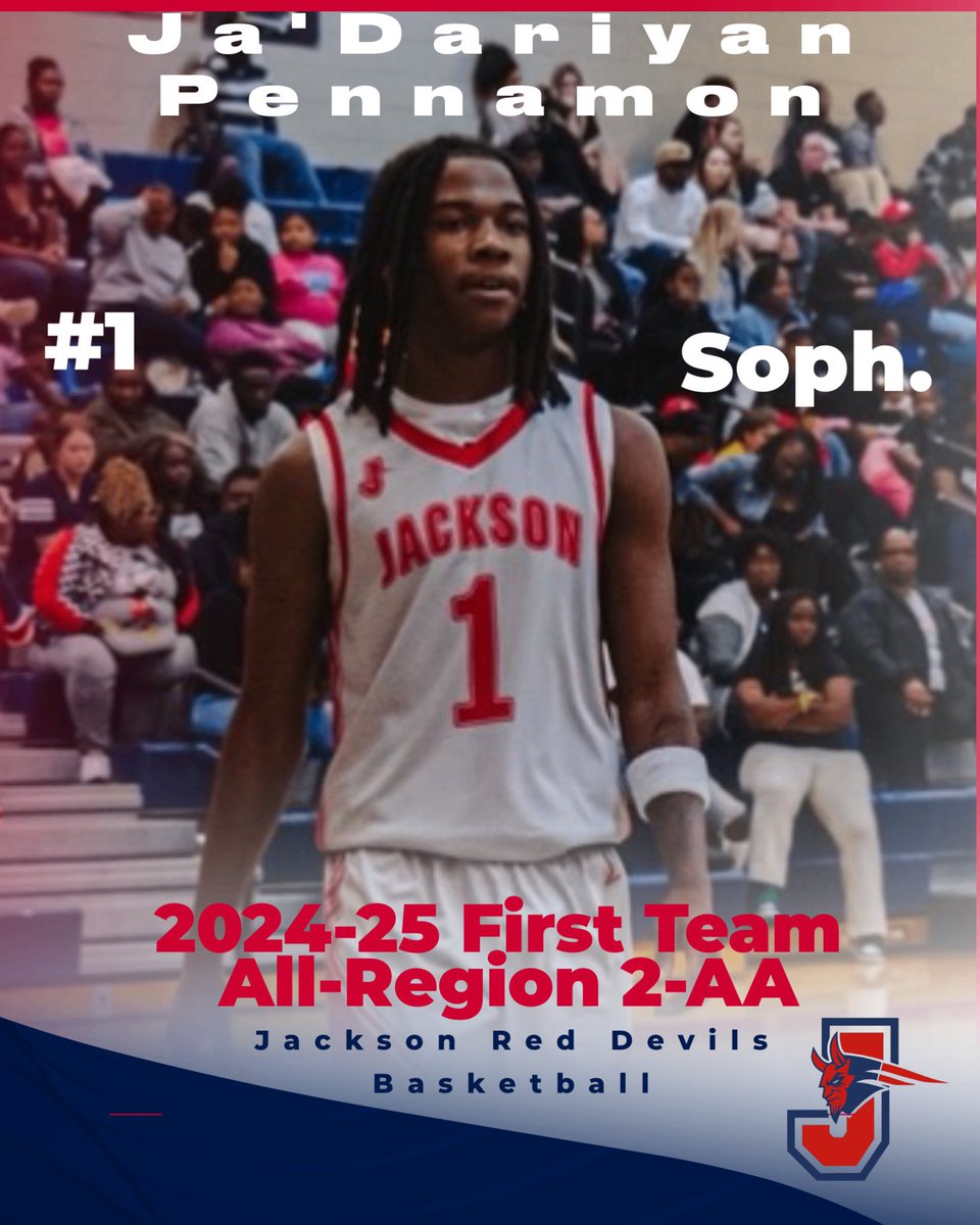 Congratulations to 2027 JD Pennamon <a href="/jdpennamon/">Ja’Dariyan “JD” Pennamon</a> for being selected 1st Team All-Region!

Holds Tuskegee offer. 2027 to know!!