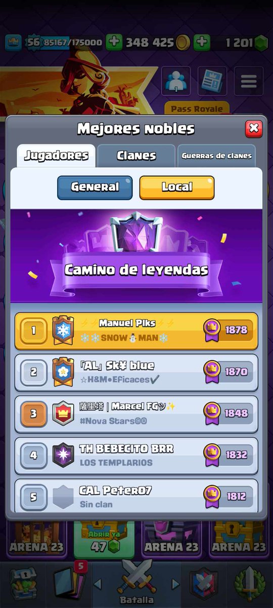 Ey que pasa? Top 1 vuelve el goat