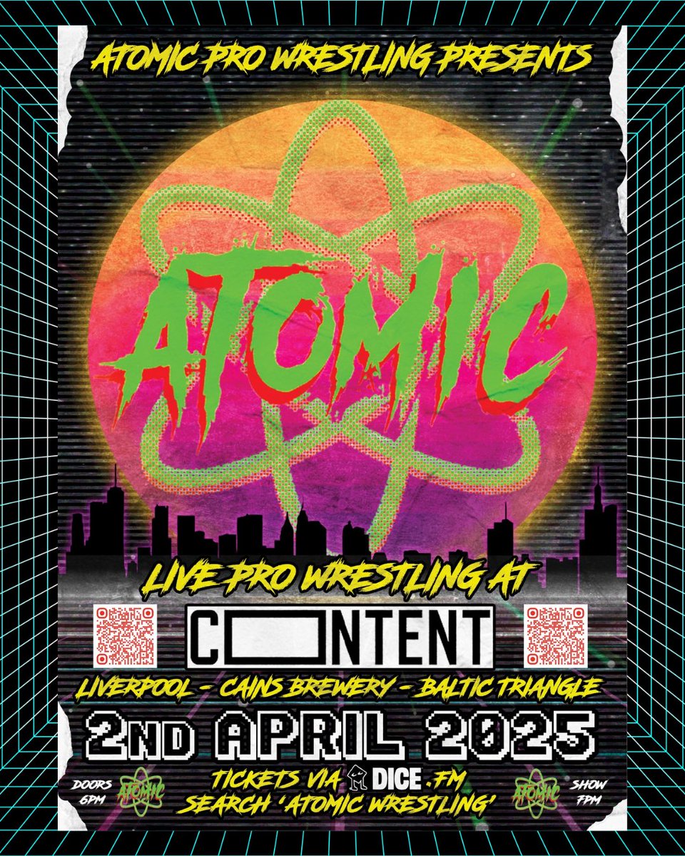 NEXT SHOW

BIGGEST SHOW EVER

ATOMIC x <a href="/ContentLiv/">CONTENT</a>
2nd April 2025

It's gonna be HUGE.
🎫🎫🎫🎫🎫🎫 <a href="/dicefm/">DICE</a> 

Front Row: Sold Out
Rows 2/3: Limited
General: Available