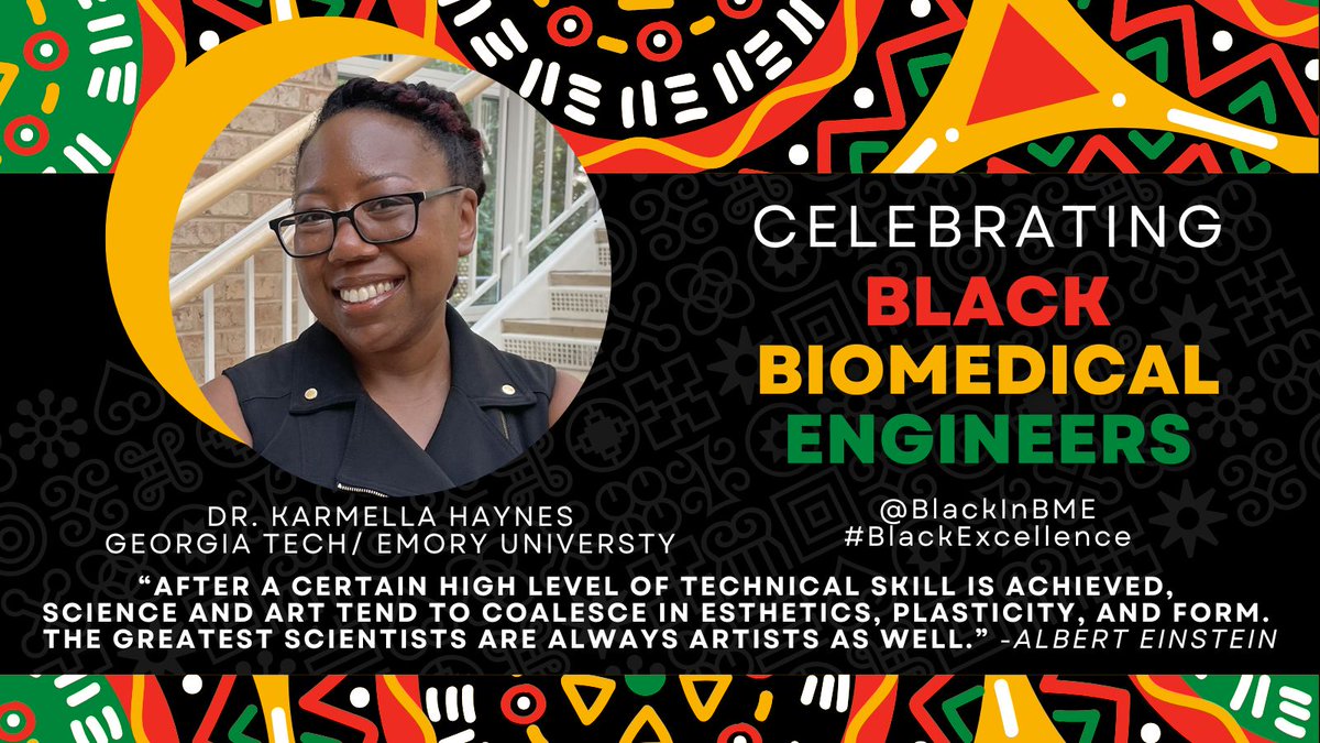 BlackInBME (@blackinbme) on Twitter photo Dr. Haynes (<a href="/CoulterBME/">Coulter BME | Emory & Georgia Tech</a>) is engineering proteins to turn genes on or off 🧬, advancing cancer therapy and regenerative medicine. Her work is unlocking new possibilities in bioengineering. Who do you want to see next? buff.ly/40MOk8p Dr. Haynes (<a href="/CoulterBME/">Coulter BME | Emory & Georgia Tech</a>) is engineering proteins to turn genes on or off 🧬, advancing cancer therapy and regenerative medicine. Her work is unlocking new possibilities in bioengineering. Who do you want to see next? buff.ly/40MOk8p