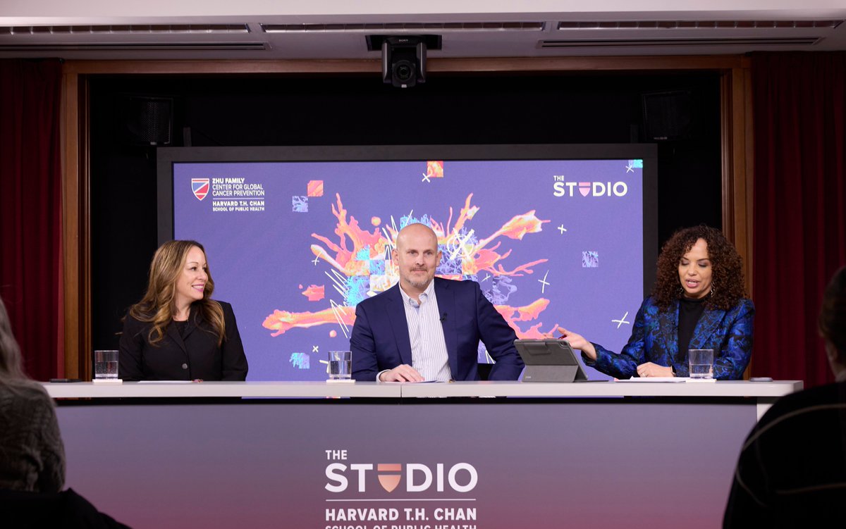 Harvard Zhu Center for Global Cancer Prevention (@hsphcancer) on Twitter photo Thank you to <a href="/sky__john/">Skyler Johnson, MD</a>,  <a href="/LoebStacy/">Stacy Loeb, MD</a>, Milagros Abreu, @mallikamarshall, and <a href="/TimRebbeck/">Tim Rebbeck</a> for participating in our panel discussions centered on #CancerMisinformation on Monday.  
We are grateful to co-hosts The Studio at <a href="/HarvardChanSPH/">Harvard T.H. Chan School of Public Health</a> and <a href="/DanaFarber/">Dana-Farber</a>.
hsph.harvard.edu/news/cancer-we… Thank you to <a href="/sky__john/">Skyler Johnson, MD</a>,  <a href="/LoebStacy/">Stacy Loeb, MD</a>, Milagros Abreu, @mallikamarshall, and <a href="/TimRebbeck/">Tim Rebbeck</a> for participating in our panel discussions centered on #CancerMisinformation on Monday.  
We are grateful to co-hosts The Studio at <a href="/HarvardChanSPH/">Harvard T.H. Chan School of Public Health</a> and <a href="/DanaFarber/">Dana-Farber</a>.
hsph.harvard.edu/news/cancer-we…